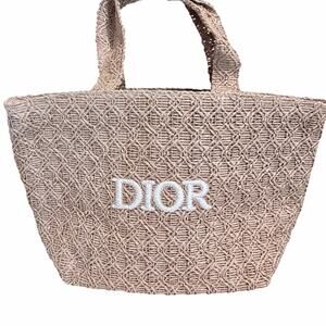 Dior Woven Rafia Tote Bag • New • Boutique Gift • COA Included